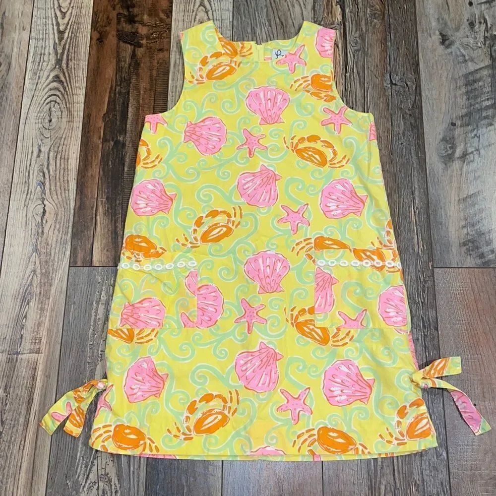 Lilly Pulitzer White Label Sunrise Sandbar Girls Dress